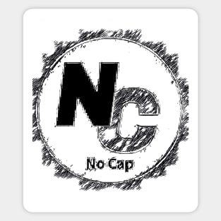 No Cap Sticker